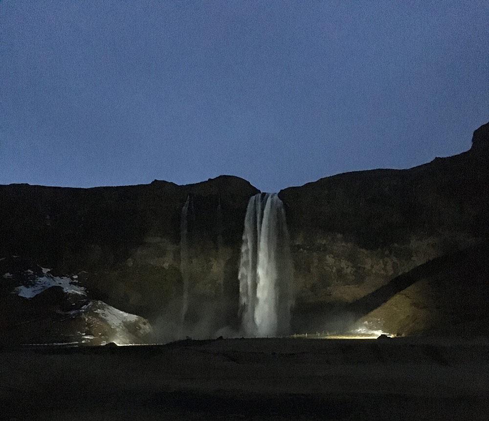 Island - Seljalandsfoss Wasserfall 2