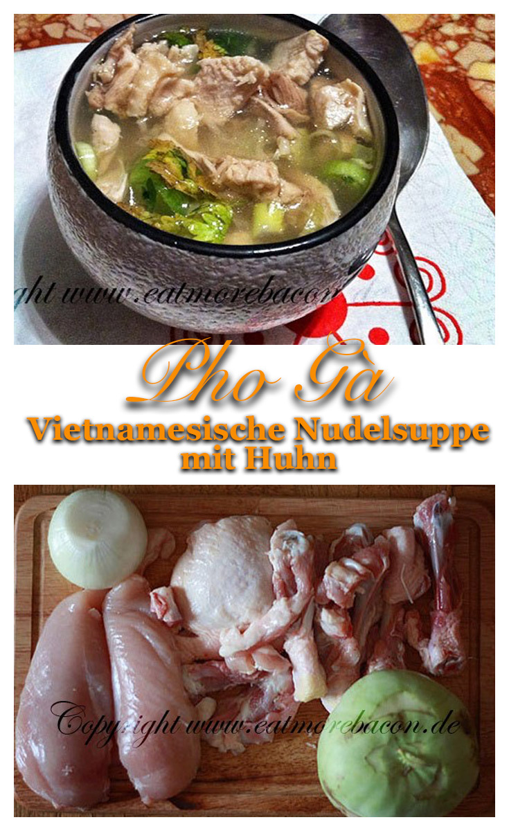 Vietnamesische Hühnernudelsuppe - Pho Ga 5