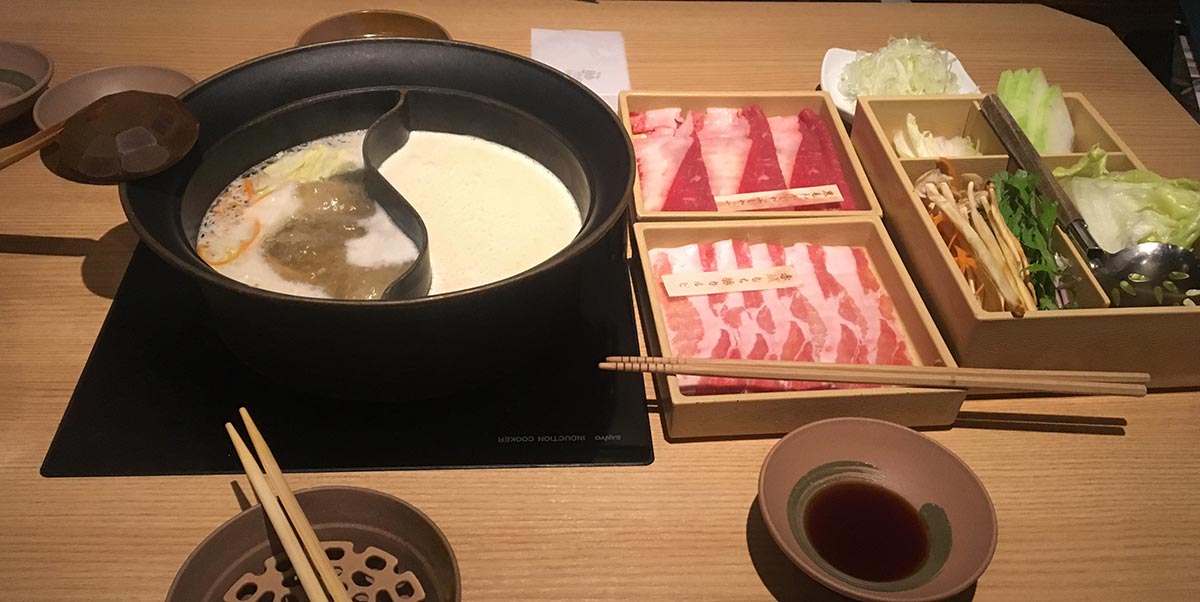 Restaurant: Shabu Shabu Onyasai in Tokyo
